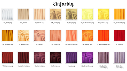 Farbmuster